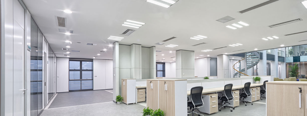 オフィスのレイアウト